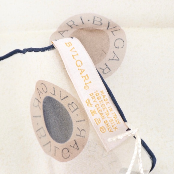 BLVGARY RED AND BLUE Silk Scarf - Picture 7 of 16